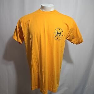 Vintage Murray School Class of '65 Mens Size XL Tee Shirt Single Stitch Yellow